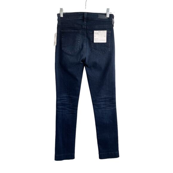 AG Wms Sz 25 The Mari Jeans High Rise Empire Wash Straight Premium Designer NWT - Picture 3 of 16